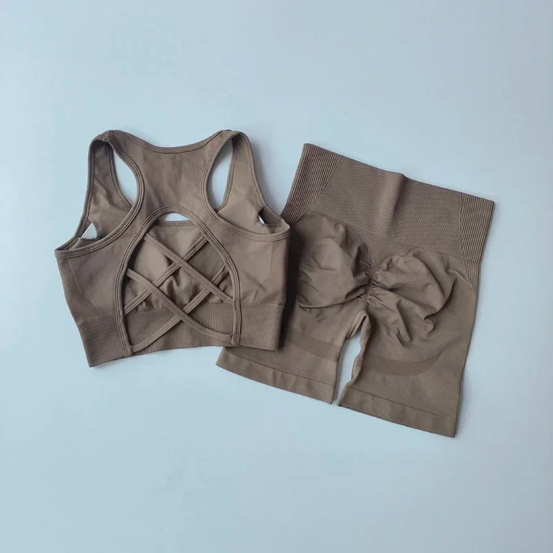 High Waist Set Gym Fitness
