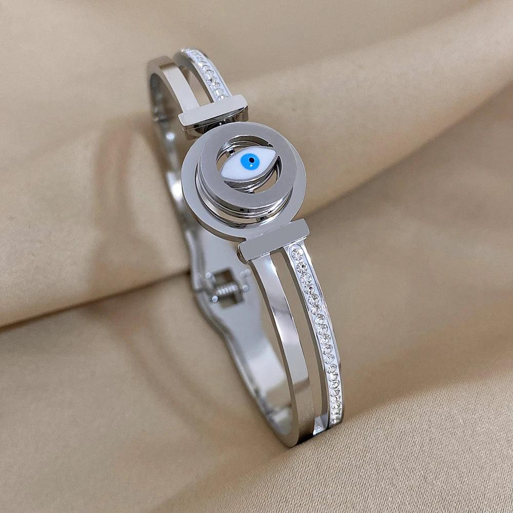 Evil Eye Bracelet Stainless Steel - Piña Colada