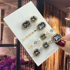 Set Women Hair Clips Headwear - Piña Colada