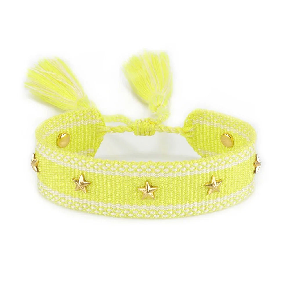 Hand Woven Bracelets - Piña Colada