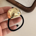 Metal Irregular Double-Layer Hair Bands - Piña Colada