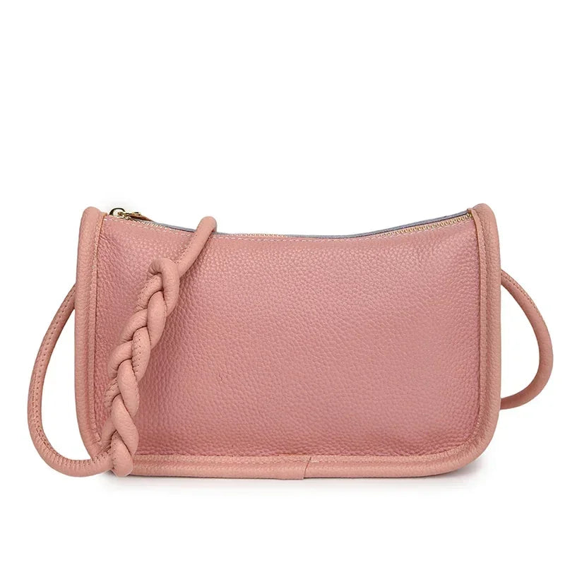 Leather Crossbody Bags - Piña Colada