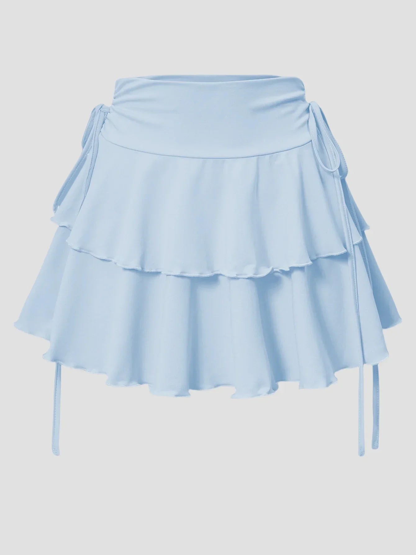 Solid Color Skirt High Waist - Piña Colada