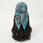 Bohemian Silk Scarf - Piña Colada