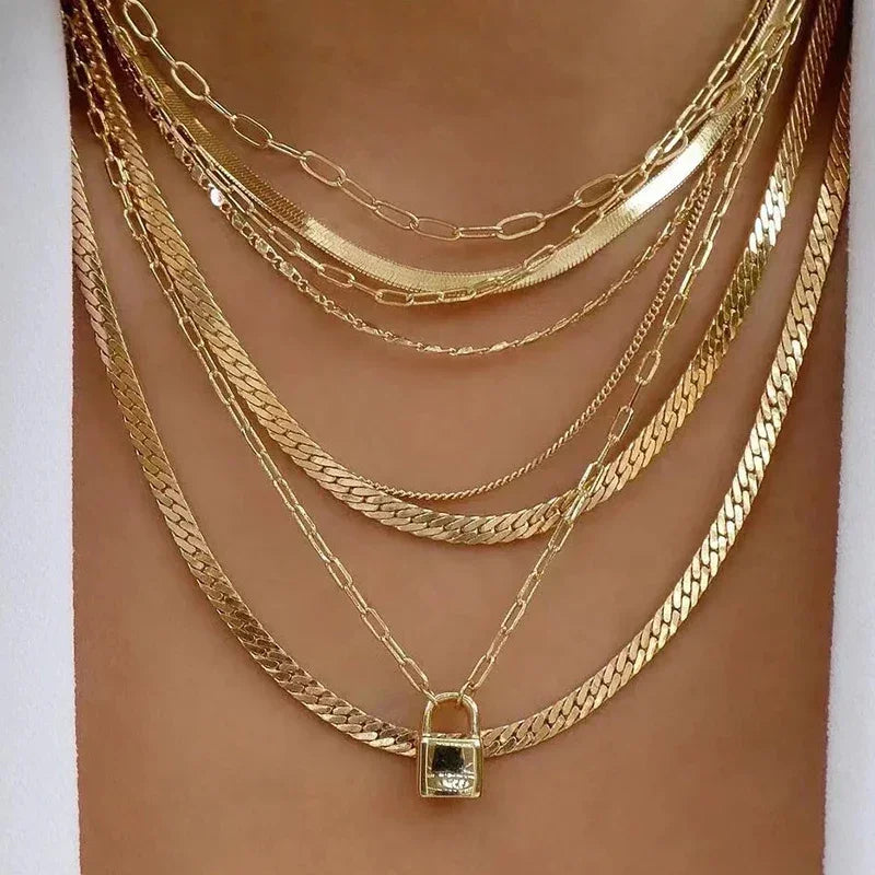 Bohemia Multilayer Necklaces - Piña Colada
