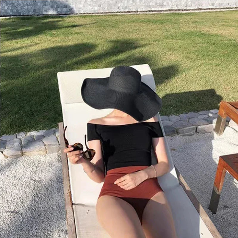 Floppy Sun Hat - Piña Colada