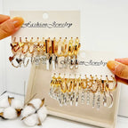 48PCS Earrings Set - Piña Colada