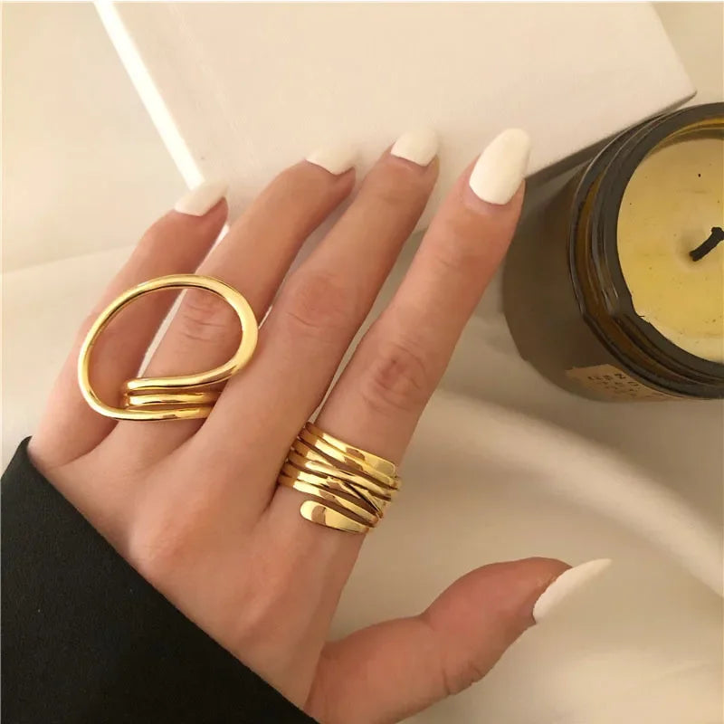 Pearl Ring Shape Gold - Piña Colada