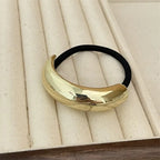 Metal Irregular Double-Layer Hair Bands - Piña Colada