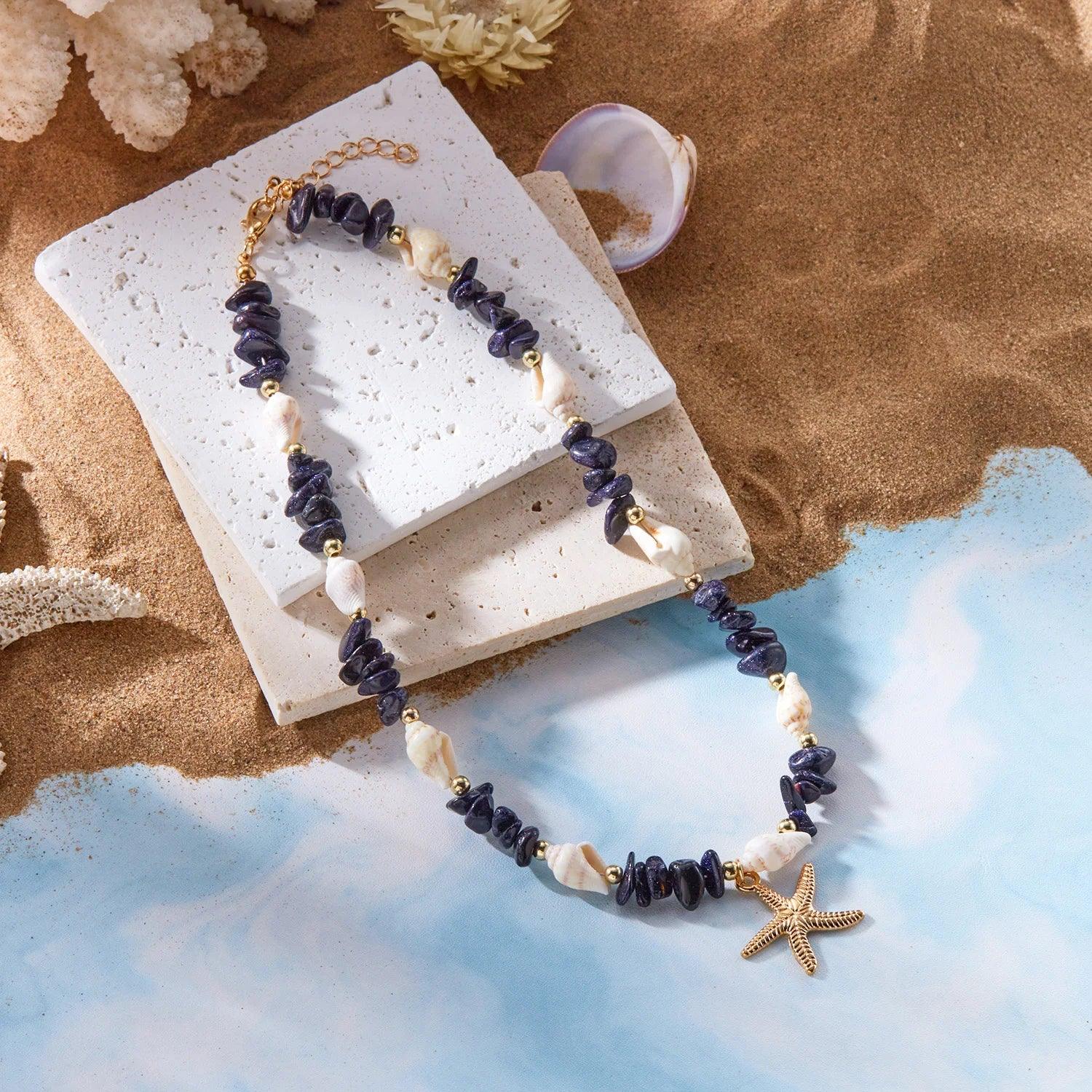 Starfish Conch Pendant