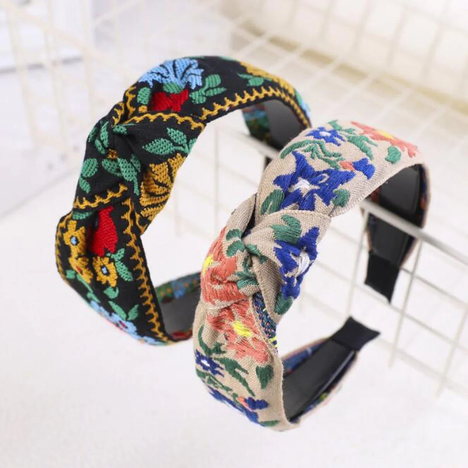 Headband Bohemia Flower - Piña Colada