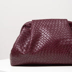 Ruched Kiss Lock Mini Bag