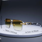 Sunglasses Classic Small Square - Piña Colada