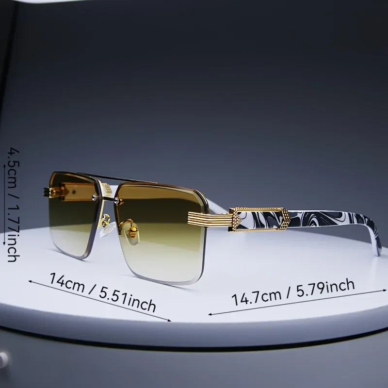 Sunglasses Classic Small Square - Piña Colada