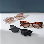3 Pairs Small Cat Eye Sunglasses - Piña Colada