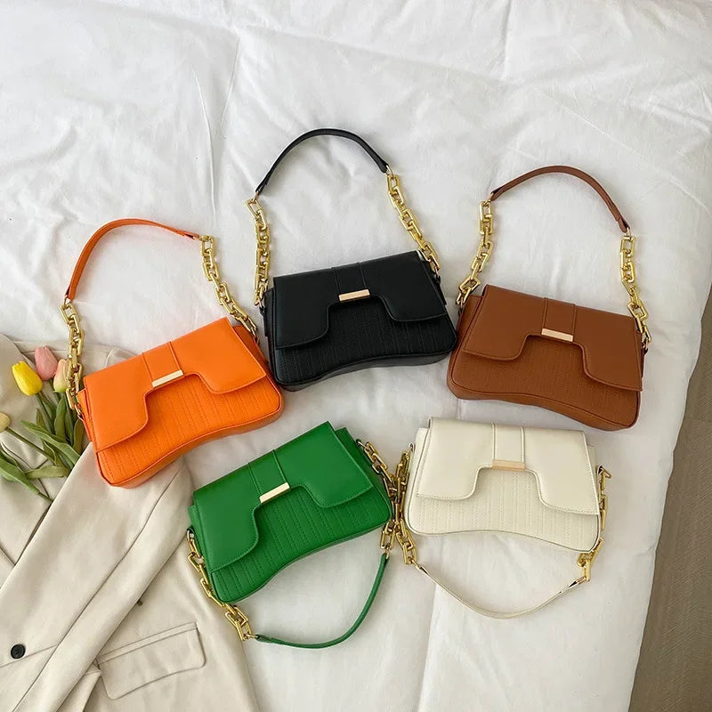 Shoulder Bag Solid - Piña Colada