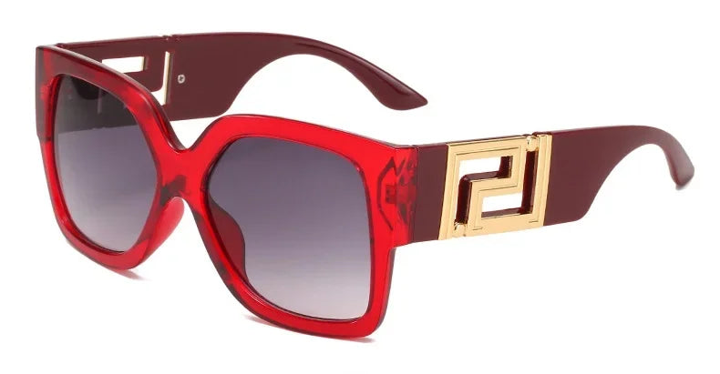 Oversized Women's Sunglasses - Piña Colada