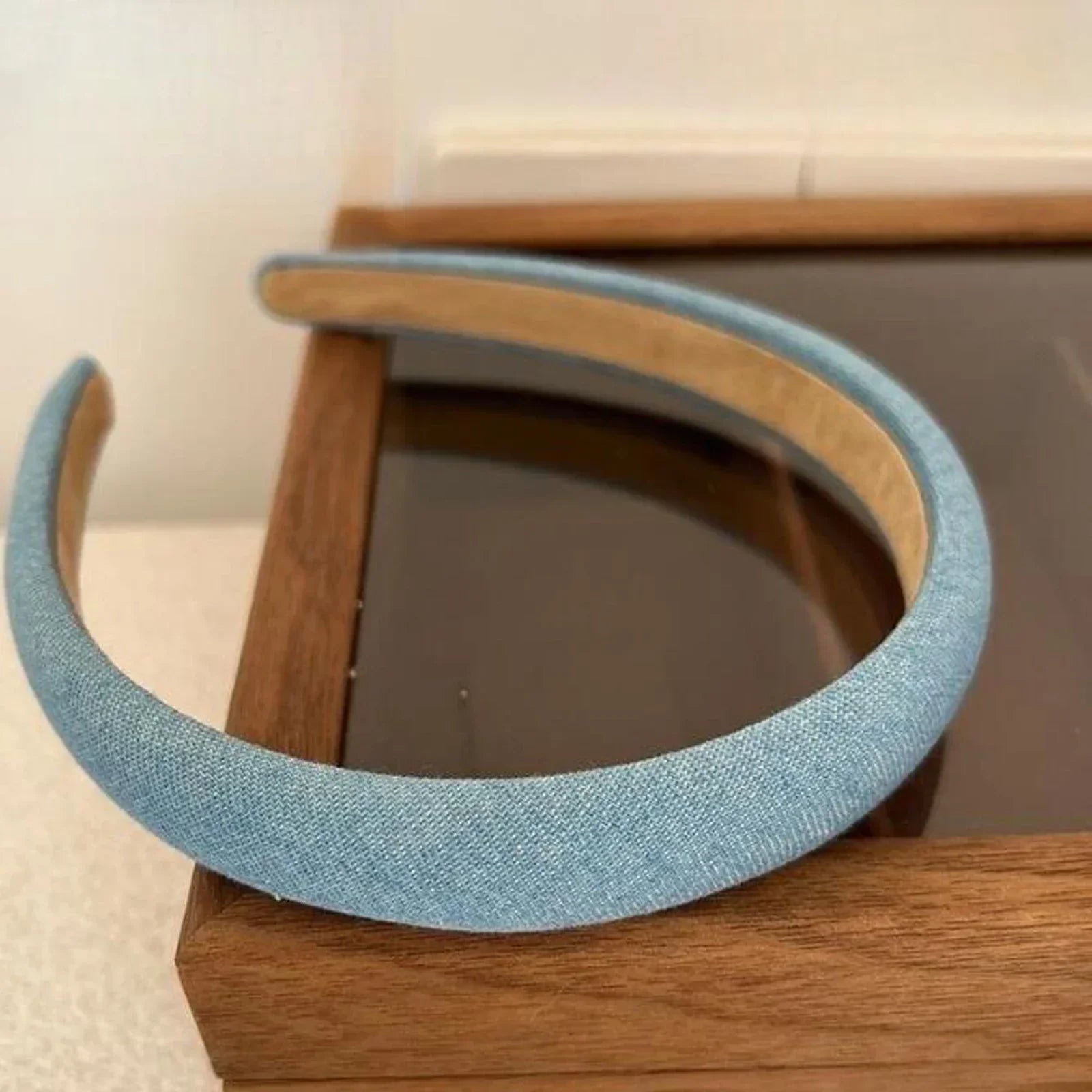 Headband Denim - Piña Colada