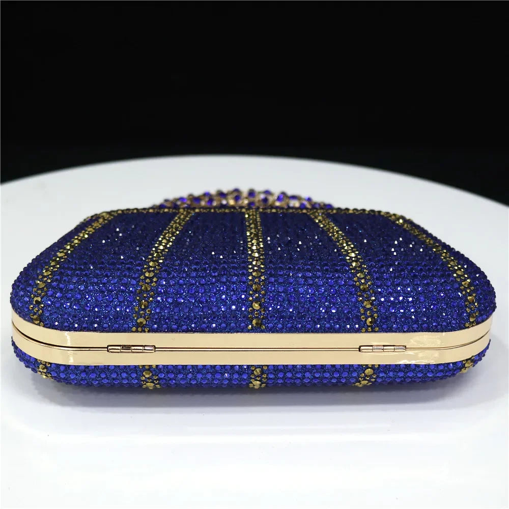 CLUTCH GLITTER BAG FOR EVENING - Piña Colada
