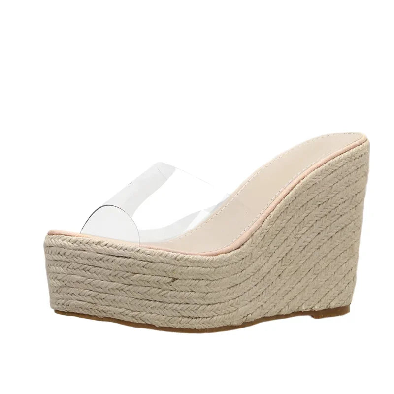 Wedges Platform Women's Slippers Sandal - Piña Colada