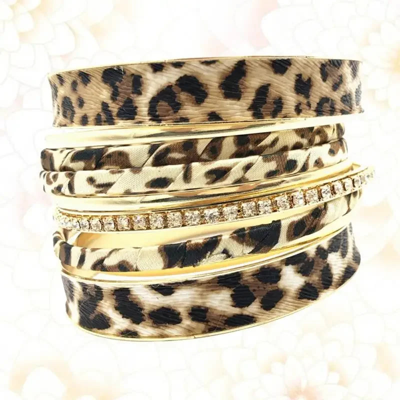 Leopard Print Sterling Silver Miss - Piña Colada