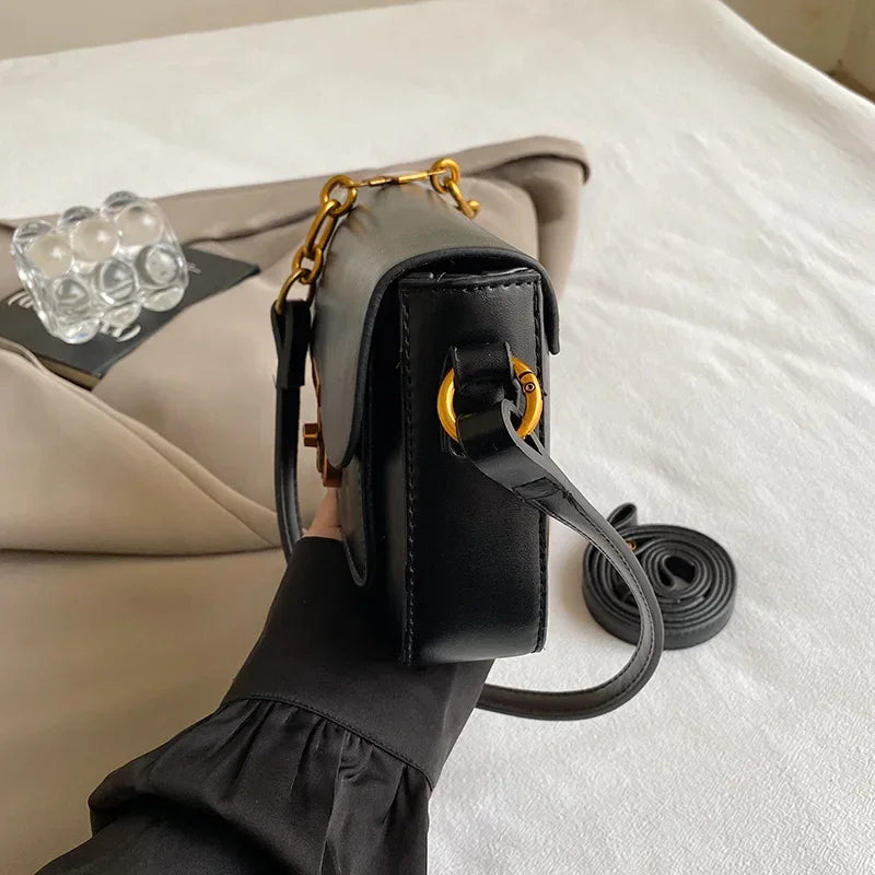 Casual Leather Satchel Bag for Women - Piña Colada