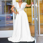 Solid Color Jumpsuit for Women - Piña Colada