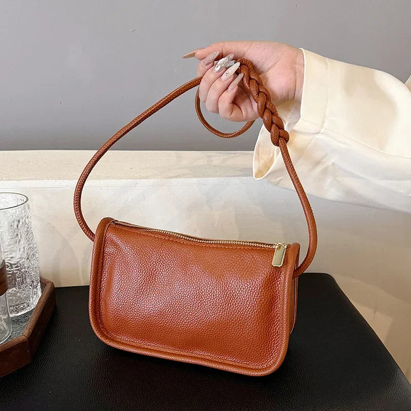Leather Crossbody Bags - Piña Colada