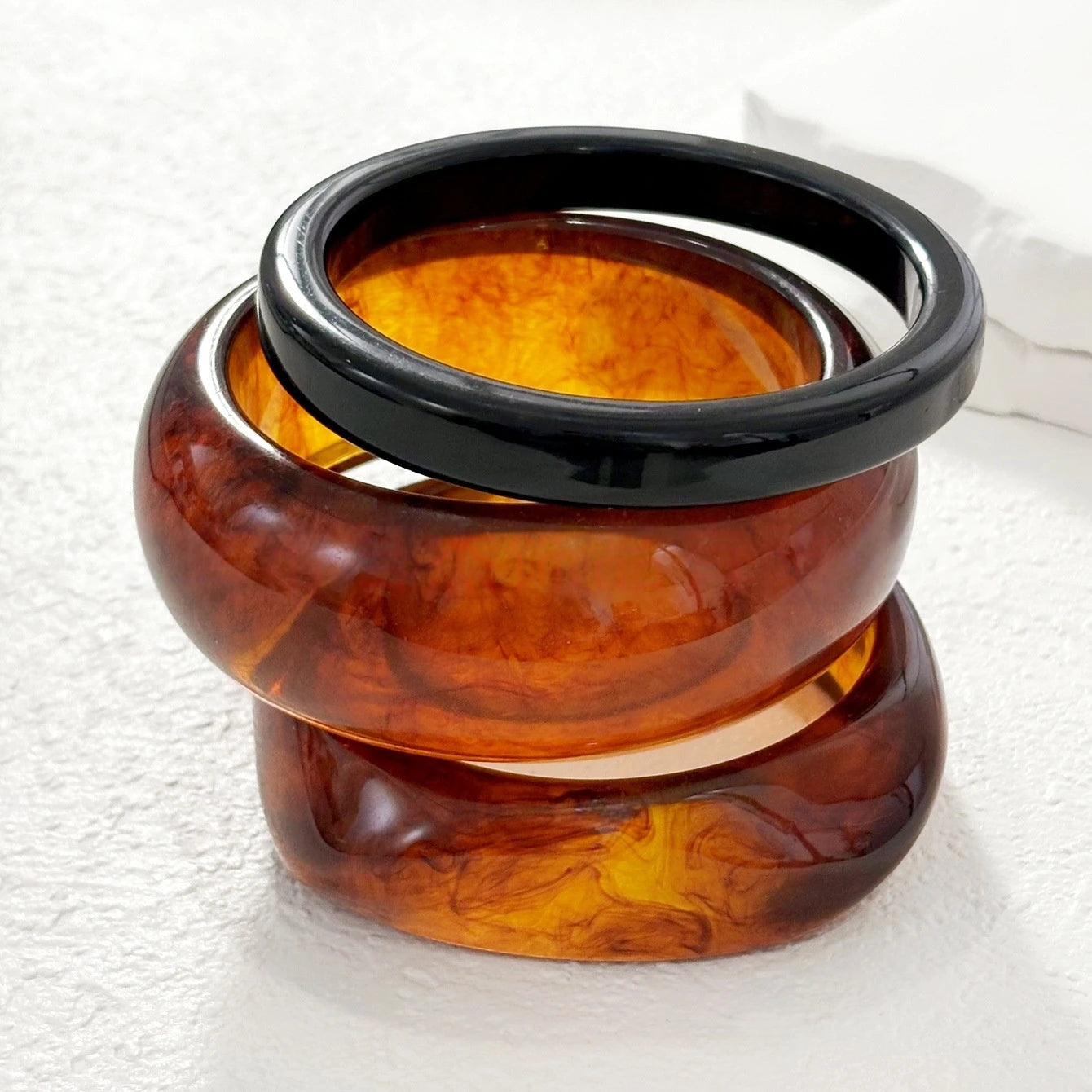 3Pcs/Set Acrylic Bangles