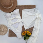 Bikini Set Solid Beachwear - Piña Colada