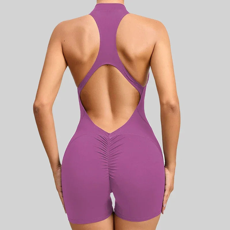 Short Jumpsuit Workout