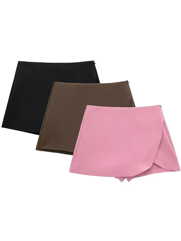Side Zipper Skirts - Piña Colada