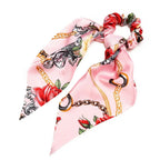 Satin Scrunchie Scarf - Piña Colada