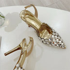 Pointed Toe Women Pumps - Piña Colada