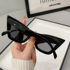 Trendy Cat Eye Mirror Sunglasses for Women - Piña Colada