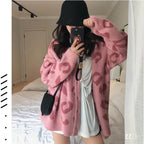 Leopard Print Sweater - Piña Colada