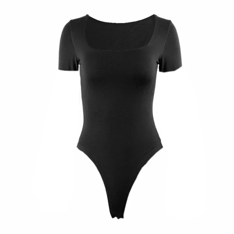 Essential Slim Jersey Bodysuit - Piña Colada