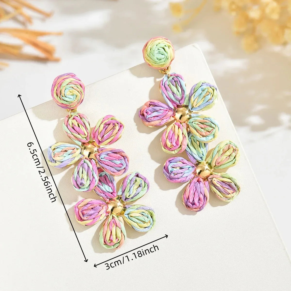Bohemia Sweet Colorful Raffia - Piña Colada