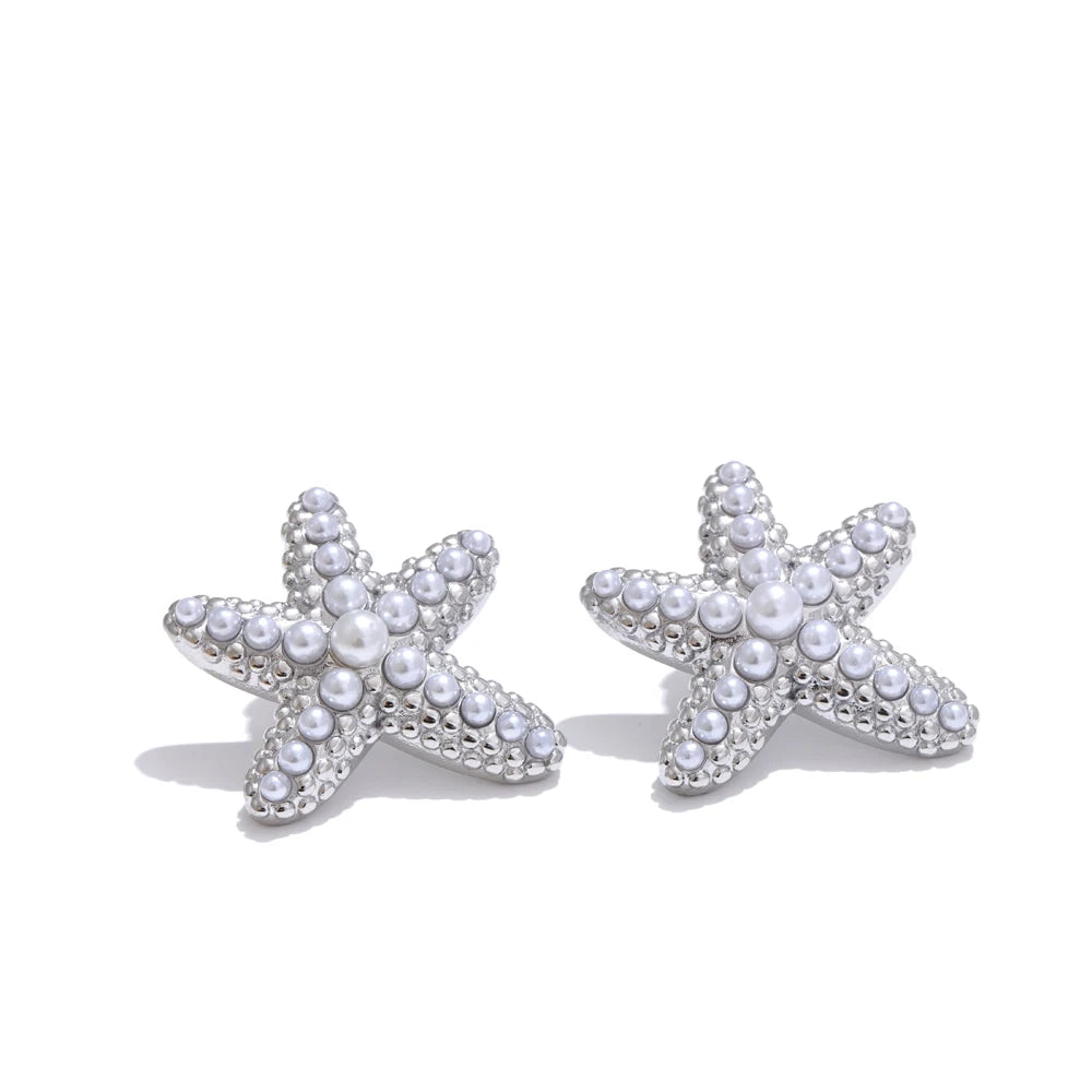 Star Pearl Statement Ring