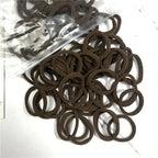 50PCS Elastic Hair Bands Set - Piña Colada