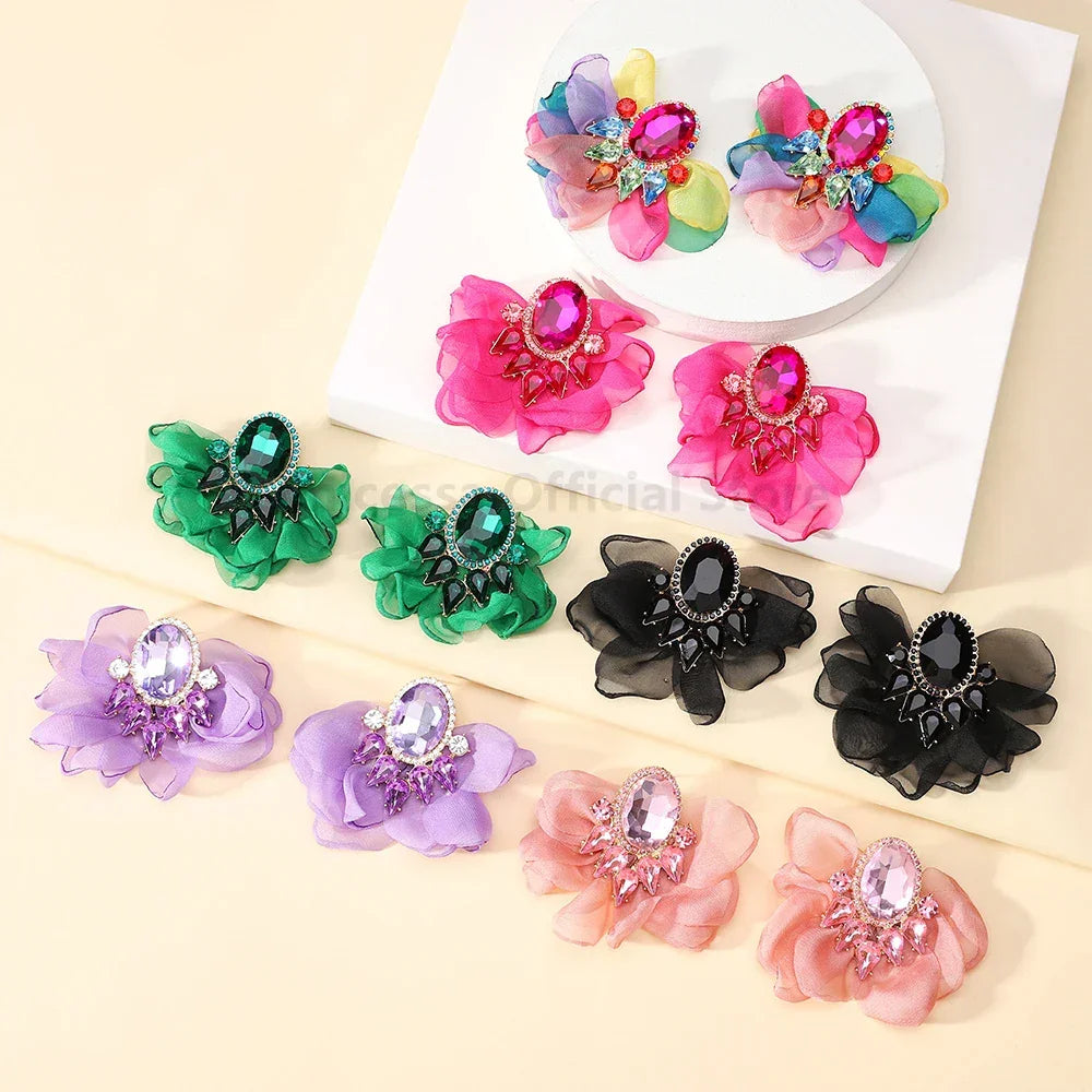 Petal Earrings - Piña Colada