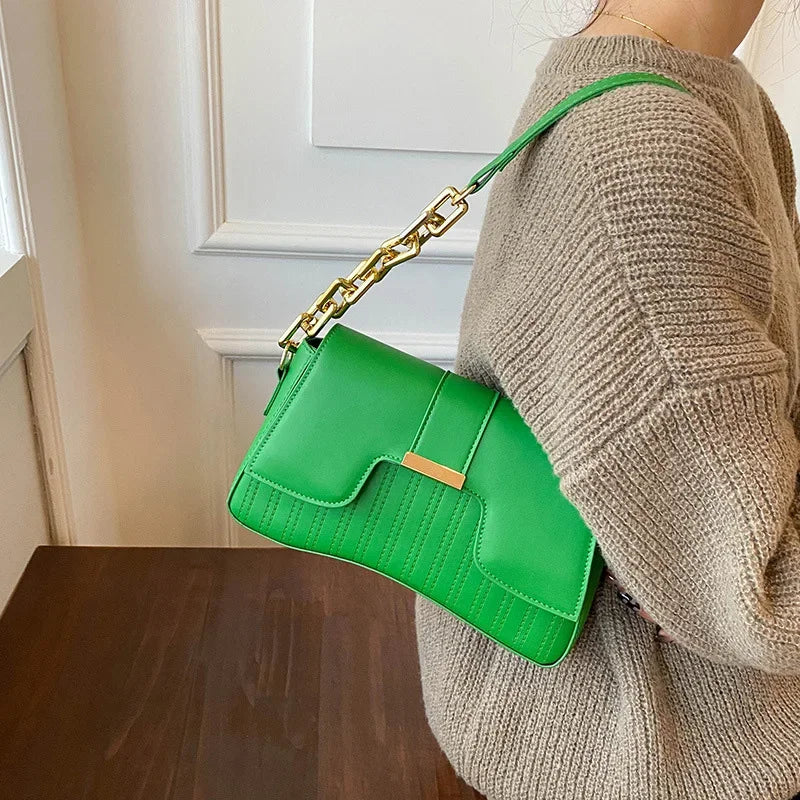 Shoulder Bag Solid - Piña Colada