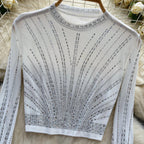 Long Sleeves O Neck Shirts - Piña Colada
