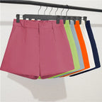 Solid Casual Short Women Basic - Piña Colada