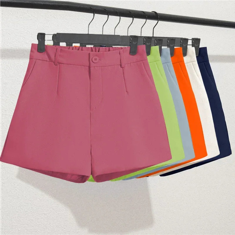 Solid Casual Short Women Basic - Piña Colada