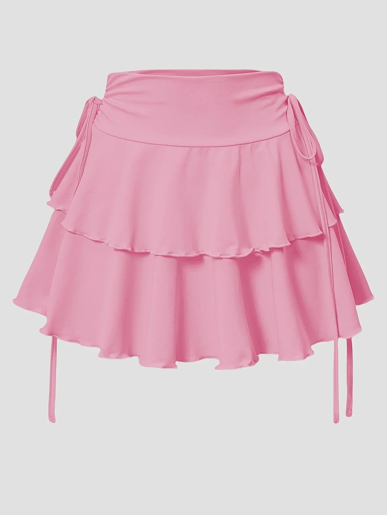 Solid Color Skirt High Waist - Piña Colada