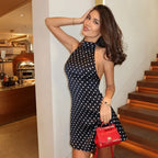 Dot Elegant Off Shoulder
