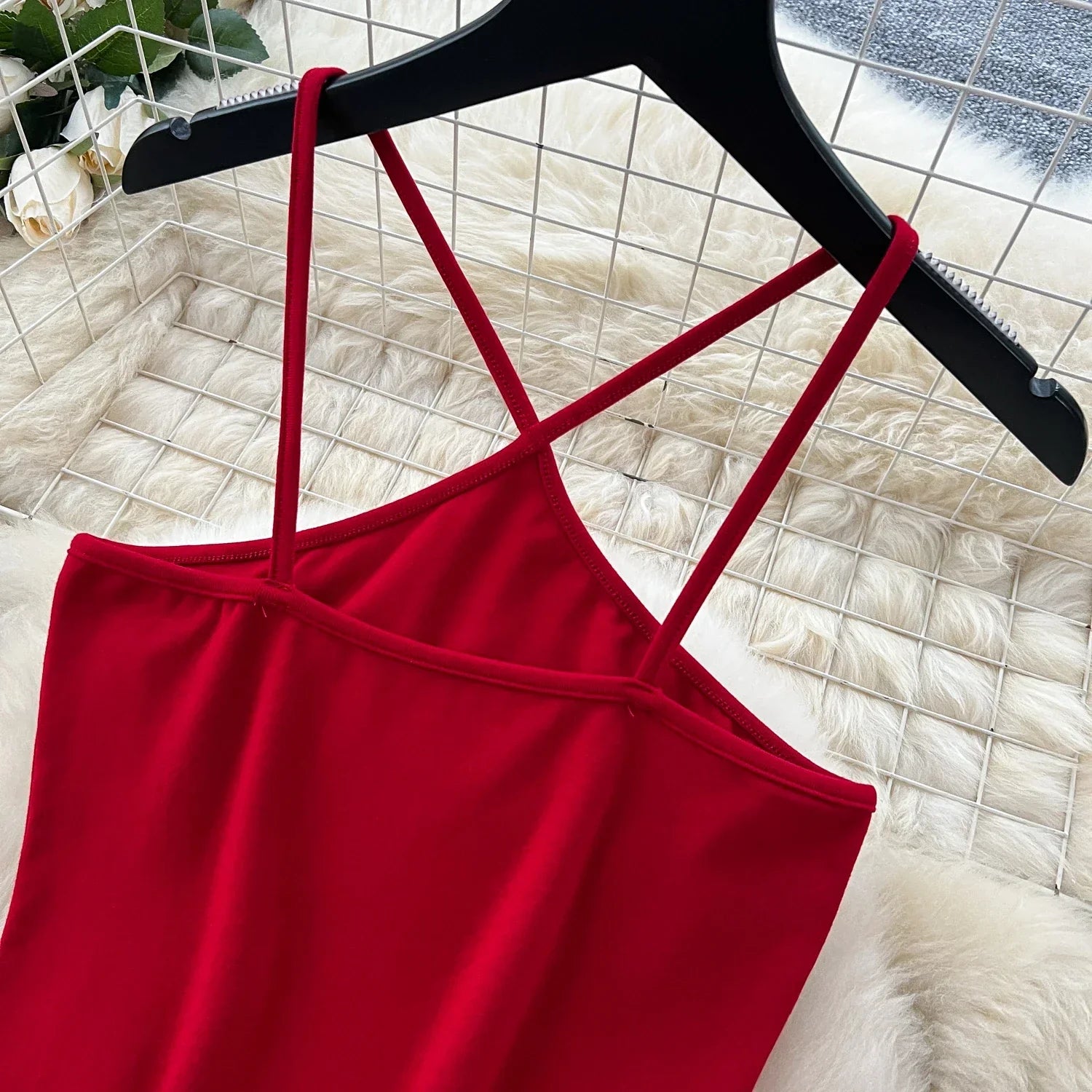 Unidance Pleated Square Neck Two-Piece Set – Casual Chic for Spring/Summer - Piña Colada