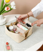 Cosmetic Bag – Waterproof Travel Organizer with Zipper - Piña Colada