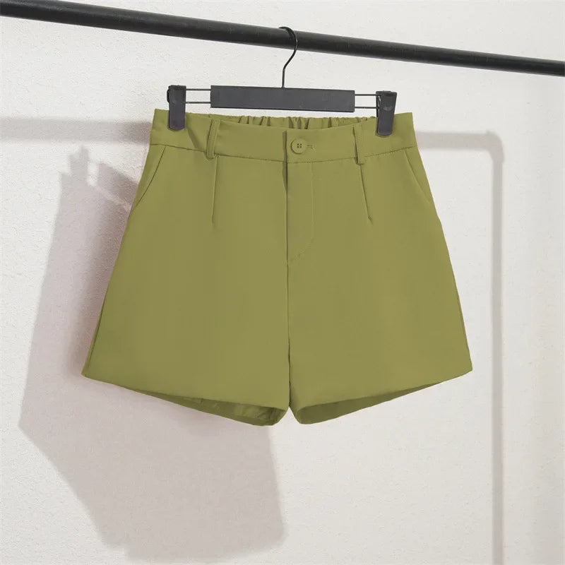 Solid Casual Short Women Basic - Piña Colada